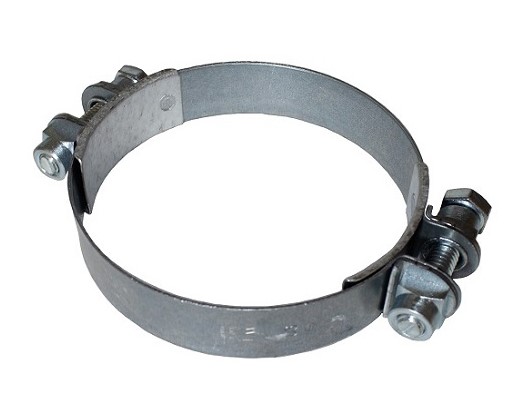 050 052090 ХОМУТ 2Х БОЛТОВОЙ D=90 S=20, ОЦИНКОВКА